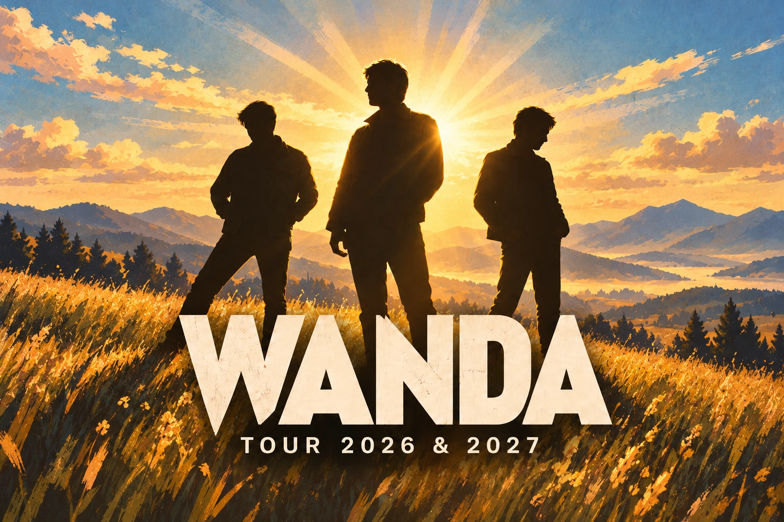 Wanda vstupenky a termíny turné 2026 & 2027